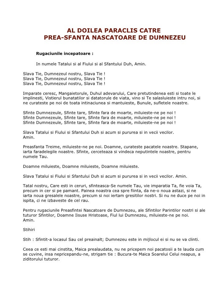 Manastirea Sfintei Cruci Oradea Al Doilea Paraclis Către Preasfanta Născătoare De Dumnezeu