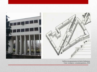 Edifício de apartamentos do bairro Gallaratese
Fonte: wordpress- coisasdearquitetura, 2010

 