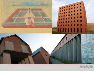 Cemitério São Cataldo
Fonte: Archdaily, 2012

 