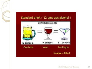 Alcohol induced liver diseases 24
 