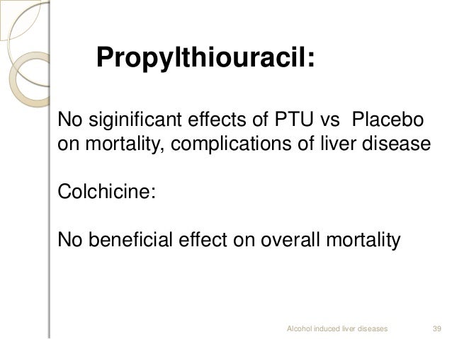 Colchicine Side Effects Liver