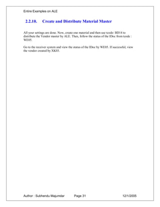 Ale i doc-complete-tutorial | PDF
