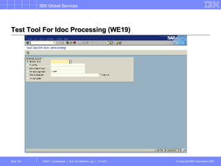 Test Tool For Idoc Processing (WE19) 