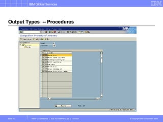Output Types  -- Procedures 
