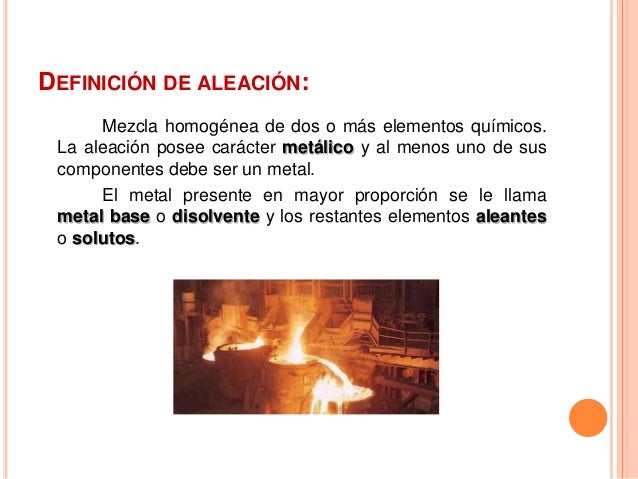 Aleaciones y diagramas de fase