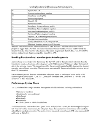 Edi Acknowledgement Code Ale edi i_doc.sapdb.info