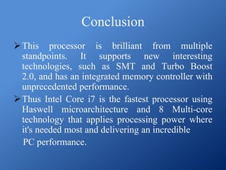 intel core i7 | PPTX