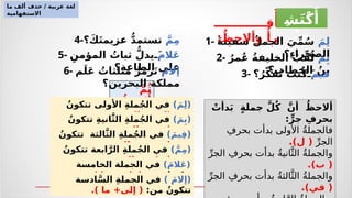 alef-ma-estfaheemya (1).pptx حذف ألف ما الاستفهامية | PPTX