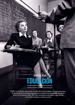 Educa, la iniciativa de María Paz Revoredo y Alonso Alegre que promueve la educación superior en el extranjero | Revista COSAS