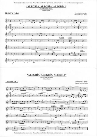 Alegría: Musical Arrangement and Harmonization of 'En el Portal de ...