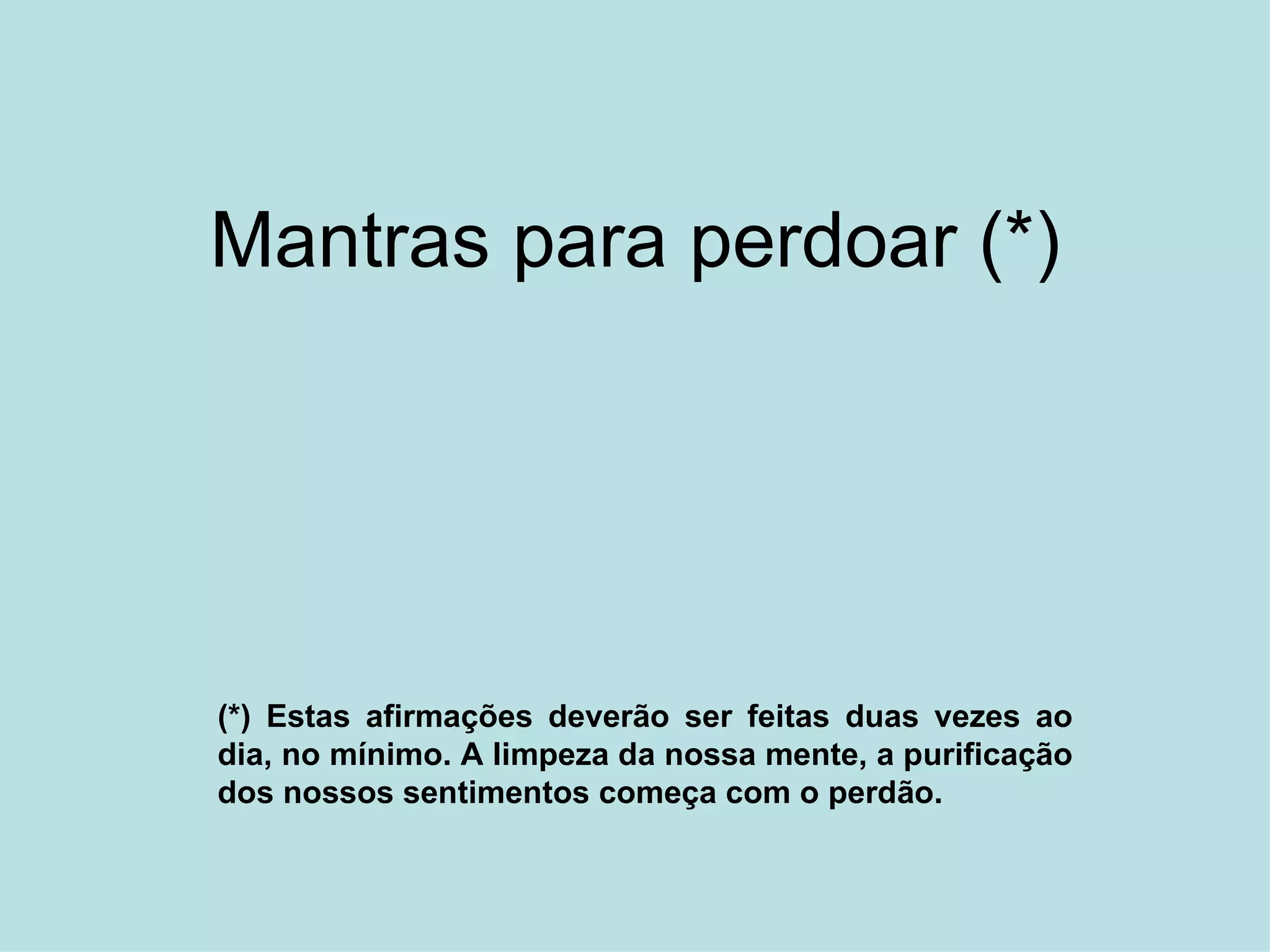 Alegria e Triunfo - Mantras