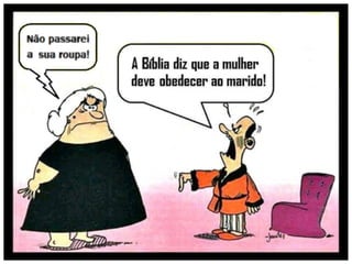 Gn 12,5: “Abrão levou consigo sua mulher
Sarai, seu sobrinho Ló, todos os bens que
possuíam e os escravos que haviam adqui-
rido em Harã. Partiram para a terra de Canaã
[…].”
Gn 17,23: “Então Abraão tomou seu filho
Ismael, os escravos nascidos em casa ou
comprados, todos os homens de sua casa, e
circuncidou-os nesse mesmo dia, conforme
Deus lhe havia ordenado.”
 