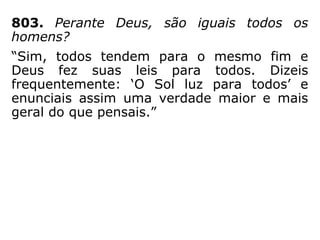 Colossenses 3,22-24: “Escravos, obedecei
em tudo a vossos patrões terrenos, não por
servilismo ou respeito humano, mas com
simplicidade e por respeito ao Senhor. O que
tiverdes de fazer, fazei-o de coração como se
estivésseis servindo ao Senhor e não aos ho-
mens, convencidos que do Senhor recebereis
a herança como recompensa.” (Bíblia do Peregri-
no)
Na maioria das traduções ao invés do termo “escravo” é
utilizado “servo”, que, de forma bem sutil, oculta o apoio
de Paulo à escravidão
 