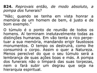 É, aliás, ponto matematicamente demonstra-
do que a riqueza, repartida com igualdade,
daria a cada um parcela mínima e insuficien-
te; que, supondo-se efetuada essa divisão, o
equilíbrio estaria desfeito em pouco tempo,
pela diversidade dos caracteres e das apti-
dões; que, supondo-a possível e durável,
tendo cada um somente com que viver, o
resultado seria o aniquilamento de todos os
grandes trabalhos que concorrem para o pro-
gresso e para o bem-estar da Humanidade;
]=>
 