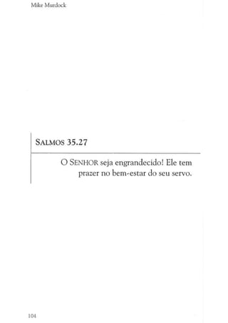 A Lei do Reconhecimento -  Mike Murdock
