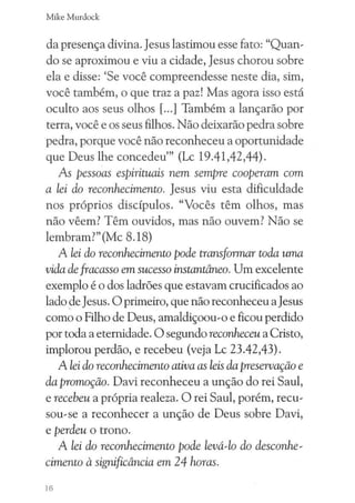 A Lei do Reconhecimento -  Mike Murdock