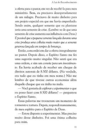 A Lei do Reconhecimento -  Mike Murdock