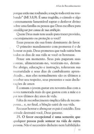 A Lei do Reconhecimento -  Mike Murdock