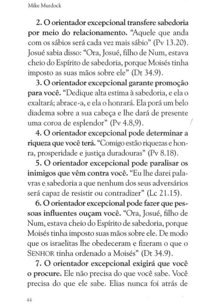 A Lei Do Reconhecimento Mike Murdock
