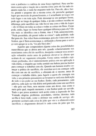 A lei do sacrifício