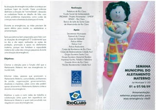 Folheto SMAM RC - 2009