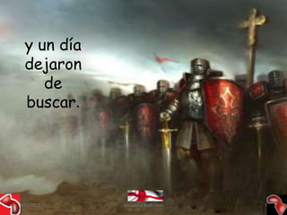 y un día
   dejaron
      de
   buscar.




15/03/2012    Alejandro Baldivieso   33
 