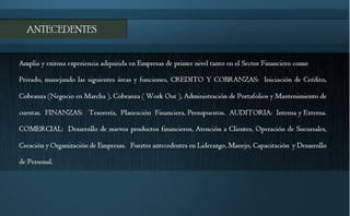 Alejandro de la mora consultor 2016