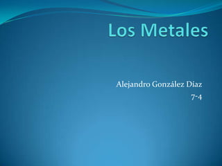 Alejandro González Díaz
                    7-4
 