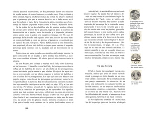 vínculo pasional inconsciente, los dos personajes tienen una relación 
de ayuda mutua, de amor humano en estado puro. Una profunda y 
libre amistad, bajo la alta benevolencia de El Sol. Se observa también 
que el personaje que está a nuestra derecha, en el lado activo, es el 
que lleva ahora el signo de la Consciencia activa, mientras que el per-sonaje 
de nuestra izquierda avanza como a tientas, dejándose llevar. 
De las trabas de los dos diablillos sólo les quedan sendos collares 
de un rojo activo al nivel de la garganta, lugar de paso, y una línea de 
demarcación en el pecho, entre la derecha y la izquierda, delimita-ción 
y unión entre lo activo y lo receptivo (ver págs. 63, 79 y ss.). El 
personaje de la derecha está erguido sobre una porción de tierra blan-ca, 
como purificada, y entre sus piernas el paisaje se ve sustituido por 
un espacio de azul cielo puro. Parece haber pasado a otra dimensión, 
más espiritual, al otro lado del río en cuyas aguas camina el segundo 
personaje para reunirse con él, ayudado con un movimiento de su 
mano. 
Podría verse en estos gemelos una metáfora del trabajo interior: la 
parte consciente del ser ayuda a la parte animal, más primitiva, a acce-der 
a una realidad diferente. El adulto guía al niño interior hacia la 
alegría. 
En este Arcano, tres colores se repiten en el cielo, sobre la tierra y 
en los humanos. El amarillo central del Sol y de los rayos retorcidos se 
refleja en los ladrillos del muro y en el cabello de los protagonistas, 
como indicando que la mente se une a la luz. El rojo de los rayos rec-tos 
se corresponde con las hileras superior e inferior de ladrillos, y 
con el collar de los protagonistas. Los ojos del astro son blancos con 
pupilas negras, como los de los personajes que domina y como la tie-rra 
purificada de la derecha. Esa mirada consciente convierte la duali-dad 
rojo-amarillo (inteligencia-acción vital; ver págs. 117 y ss.) en uni-dad 
divina. Por último, el azul del río agitado parece enrollarse alre-dedor 
de la cintura de los personajes, en sus taparrabos. Eso significa, 
quizá, que han aceptado su cuerpo, ceñido con esa onda en perpetuo 
cambio, como una forma efímera. Luego, se eleva en cinco gotas azul 
claro hacia el sol, consciencia eterna presente en cada uno de noso-tros. 
La unión entre los planos celeste, terrestre y humano es total. 
Una única banda verde muestra de la unión fertilizadora entre el 
266 
calor del sol y la acción del río evoca el creci-miento 
vegetal. Se puede leer el número de 
trías en esta banda de crecimiento según la 
numerología del Tarot, como se leería una 
serie de arcanos mayores. Hay catorce al lado 
izquierdo del personaje de la izquierda, como 
anunciando el proceso de curación que se ini-cia; 
dos estrías más entre las piernas, gestación 
del mundo futuro; y siete estrías entre ambos 
personajes, la acción de uno sobre otro; por 
ultimo, nueve estrías a la derecha de la carta, 
que recuerdan el valor numerológico 9, de cri-sis 
de fin de ciclo y de desprendimiento. (So-bre 
la numerología, ver págs. 82 y ss.) Pero 
aquí no se trata de una travesía iniciática. El 
múrete amarillo y rojo en segundo plano nos 
indica que, en medio de esta crisis, se alza una 
nueva construcción. Los dos personajes, sepa-rándose 
del pasado, empiezan una nueva vida. 
En una lectura 
El Sol es bueno para cualquier nueva cons-trucción, 
indica que actúa un amor incondi-cional 
y presagia un éxito basado en un reco-rrido 
cálido e iluminado. Es la cristalización de 
una pareja enamorada, la obtención de un 
éxito, una realización en cualquier ámbito de 
la vida humana, en sus aspectos intelectuales, 
emocionales, creativos o materiales. También 
es el inicio de una nueva vida, dejando atrás 
las dificultades del pasado; el encuentro de un 
alma gemela, la firma de un buen contrato. 
El Sol representa también los valores idea-les 
del arquetipo paterno, incluido el desper- 
El personaje de la 
izquierda tiene una 
pequeña cola, 
vestigio de su 
naturaleza animal. 
Tres puntos 
espiritualizan 
el flanco del 
personaje de 
la derecha. 
La tierra blanca 
del mundo nuevo. 
El Sol nos mira 
de frente. 
 