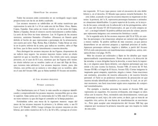 Identificar los arcanos 
Todos los arcanos están contenidos en un rectángulo negro cuyas 
proporciones son las de un doble cuadrado. 
Los arcanos menores se subdíviden en 40 cartas numéricas que 
representan la serie de 1 a 10 en cada uno de los Palos: Oros, Bastos, 
Copas, Espadas. Esas cartas no tienen rótulo y, en las series de Copas, 
Bastos y Espadas, llevan el número escrito lateralmente a ambos lados, 
La serie de los Oros no tiene números. Las 16 Figuras de los arcanos 
menores, asimismo llamados «Triunfos» (Honneurs en francés quizá 
debido al hecho de que representan a personajes de la aristocracia), 
son cuatro por serie: Paje, Reina, Rey, Caballero. Todas llevan un rótu-lo 
en la parte inferior de la carta, que indica su nombre, salvo el Paje 
de Oras, que lo lleva escrito lateralmente a nuestra derecha. 
Para distinguir los arcanos mayores de tas Figuras, disponemos de 
un indicio muy seguro: los arcanos mayores tienen todos un rótulo 
superior en que se inscribe su número. Ese rótulo está vacío, aunque 
presente, en el caso de El Loco, mientras que las Figuras sólo tienen 
un rótulo inferior con su nombre (salvo en el caso del Paje de Oros, 
que veremos más adelante). Los arcanos mayores tienen, pues, dos 
rótulos, uno arriba con su número y otro abajo con su nombre, salvo 
en el caso del Arcano XIII, que se llama también El Arcano sin nombre. 
a) Los arcanos mayores 
Primer contacto 
Para familiarizarse con el Tarot, lo más sencillo es empezar identifi-cando 
y comprendiendo los arcanos mayores, reconocibles por su rótu-lo 
superior. Estas cartas son 22, numeradas de I a XXI, más El Loco, que 
no tiene número (y que dio lugar al comodín en la baraja popular). 
Extiéndalas sobre una mesa de la siguiente manera: saque del 
mazo de los arcanos mayores la primera y la última carta, o sea El 
Loco y El Mundo (XXI). Luego coloque los arcanos mayores en dos 
hileras, por orden numérico de I a X y de XI a XX, y ponga en el extre- 
52 
mo izquierdo El Loco (que parece venir al encuentro de esta doble 
hilera) y, en el derecho, El Mundo (que parece mirarla bailando). En 
este orden, se puede ver que los arcanos mayores se organizan en dos 
series: la primera, de I a X, representa personajes humanos o animales 
en situaciones identificables. La parte superior de la carta, en la mayo-ría 
de los casos, coincide con la cabeza del o de los protagonistas, salvo 
en el caso del Arcano VI (El Enamorado), en que el cielo ampara un 
so1 y un ángel infantil. Se podría calificar esta serie de «clara», puesto 
que representa imágenes con connotación histórica o social. 
En la segunda serie de los arcanos mayores (del Xí al XX), en cam-bio. 
los personajes y las situaciones adoptan un carácter más alegórico 
y menos realista. Se podría calificar de más «oscura», ya que parece 
desarrollarse en un universo psíquico y espiritual próximo al sueño. 
Aparecen personajes míticos, ángeles y diablos; a partir del Arcano 
XVI el cielo está presente con manifestaciones energéticas, astros, emi-sarios 
divinos (ver págs. 54-55). 
Mire los arcanos así ordenados y fíjese en los detalles que vayan 
aparecíendósele espontáneamente. Preste atención a la dirección de 
las miradas: a veces dirigidas hacia la derecha, a veces hacia la izquier-da, 
y en algunos casos hacia delante, con algunos personajes que nos 
miran a la cara (como La Justicia, Arcano VIII; el rostro de El Sol, 
Arcano XV1III; o el ángel de El Juicio, Arcano XX). Ciertas imágenes le 
inspirarán quizá simpatía, repulsión, alegría o temor. Estas reacciones 
son normales, proceden de nuestra educación y de nuestra historia 
personal: el Tarot es un poderoso instrumento de proyección en que 
nuestra mirada identificará modelos ya conocidos, lo cual, en un pri-mer 
momento, nos hará reaccionar según unos esquemas de compor-tan! 
ientohabituales. 
Por ejemplo, a muchas personas les asusta el Arcano XIII, que 
representa un esqueleto. En nuestra civilización, esta imagen se iden-tifica 
con la muerte. Pero, mirándolo más detenidamente, vemos que 
el personaje es azul, rojo y de color carne, es decir, que se trata de un 
esqueleto vivo, activo, de una fuerza de transformación en movimien-to... 
Pero para aceptar esta interpretación del Arcano XIII hay que 
empezar por reconocer la primera reacción que nos inspira la visión 
de esta carta. 
33 
 