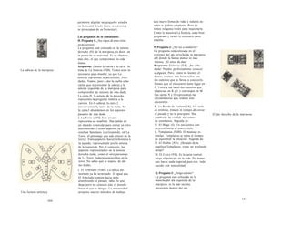 permiten alquilar un pequeño estudio 
en la ciudad donde inicia su carrera y 
se preocupan de su bienestar). 
Las preguntas de la consultante: 
H. Pregunta 1: ¿Soy capaz de tener éxito 
en mi carrera? 
La pregunta está colocada en la antena 
derecha (H) de la mariposa, es decir, en 
la punta de su actividad. Es su objetivo 
más alto, el que compromete la vida 
futura. 
Respuesta: Damos la vuelta a la carta. Se 
La cabeza de la mariposa. trata de La Justicia (VIII). Tienes todo lo 
necesario para triunfar, ya que La 
Justicia representa la perfección. Pero 
dudas. Vamos, pues a dar la vuelta a las 
cartas que representan la cabeza y la 
antena izquierda de la mariposa para 
comprender las razones de esta duda. 
La carta H, la antena de la derecha, 
representa la pregunta relativa a la 
carrera. En la cabeza, la carta I, 
encontramos la razón de la duda. En 
la carta J ahondamos en los aspectos 
pasados de esta duda. 
I. La Torre (XVI). Este arcano 
representa un estallido. Has salido de 
un mundo conocido para entrar en otro 
desconocido. Ciertos aspectos ya te 
resultan familiares (corresponde, en La 
Torre, al personaje que sale entero de la 
torre). Estos aspectos hacen referencia a 
tu pasado, representado por la antena 
de la izquierda. Por el contrario, los 
aspectos representados en la antena 
derecha están, como el otro personaje 
de La Torre, todavía semiocultos en la 
torre. No sabes qué te espera, de ahí 
tus dudas. 
J. El Ermitaño (VIIII). La época del 
instituto ya ha terminado. Al igual que 
El Ermitaño camina hacia atrás 
alumbrando el pasado, sabes lo que 
dejas pero no conoces aún el mundo 
hacia el que te diriges. La universidad 
Una lectura artística propone nuevos métodos de trabajo, 
584 
una nueva forma de vida, y todavía no 
sabes si podrás adaptarte. Pero no 
tienes ninguna razón para inquietarte. 
Como lo muestra La Justicia, estás bien 
preparada y tienes lo necesario para 
triunfar. 
P. Pregunta 2: ¿Me voy a enamorar? 
La pregunta está colocada en el 
extremo del ala derecha de la mariposa, 
allí donde la fuerza motriz es más 
intensa. ¡El amor da alas! 
Respuesta: El Juicio (XX). ¡No cabe 
duda! Puedes perfectamente conocer 
a alguien. Pero, como no leemos el 
futuro, veamos más bien cuáles son 
los caminos que te llevan a conocerlo. 
Vemos que el encuentro tiene lugar en 
P. Tiene a sus lados dos caminos que 
empiezan en K y L y convergen en M. 
Las cartas N y O representan las 
circunstancias que rodean este 
encuentro. 
K. La Rueda de Fortuna (X). Un ciclo 
se termina, tómate el tiempo de cerrar 
el pasado y no te precipites. Has 
cambiado de ciudad, de centro 
de enseñanza. Seguida de: 
N. El Mago (I). Un encuentro con 
un joven inicia el nuevo ciclo. 
L. Templanza (XIIII). El mensaje es 
similar: Templanza se toma el tiempo 
de equilibrar la situación. Seguida de: 
O. El Diablo (XV). ¡Después de la 
angélica Templanza, viene un profundo 
apego! 
M. El Carro (VII). Es la carta central: 
surge el príncipe en tu vida. No tienes 
que hacer nada especial para eso, todo 
sucede con naturalidad. 
El ala derecha de la mariposa. 
Q. Pregunta 3: ¿Tengo talento? 
La pregunta está colocada en la 
mancha del ala izquierda de la 
mariposa, es la más secreta, 
encerrada dentro del ala. 
585 
 