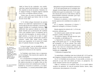 Tierra 
Si volvemos a 
plegar et pequeño 
rectángulo 
obtenido tras los 
dos primeros 
plegados, la figura 
linnl en MU pequeño 
cuadrado: el 
aspecto plegado 
del rectángulo. 
El 1 es la Totalidad 
en potencia. 
lidad en forma de dos cuadrados, uno estable 
cuya base reposa horizontalmente, y otro inesta-ble, 
erguido en una de sus puntas. Asimismo, En 
el Yijing [I Ching], el trigrama superior represen-ta 
el Cielo, y el trigrama inferior la Tierra... 
Vemos, pues, de nuevo la división del rectán-gulo 
en cuatro partes que hemos visto en el estu-dio 
del Arcano XXI: 
4. Un último pliegue horizontal nos permite 
obtener una subdivisión suplementaria en el inte-rior 
inte-i 
rec 
Esta 
de cada uno de estos cuadrados, o sea un rec-tángulo 
dividido en 8 cuadrados interiores. Esta 
subdivisión hace aparecer además un tercer cua-drado 
formado por la intersección del cuadrado 
Cielo y del cuadrado Tierra. Si aceptamos que la 
cima del cielo desempeña, en nuestra cultura, el 
papel paterno, y la base de la tierra el papel 
materno (en los antiguos matriarcados sucedía lo 
contrario: madre cielo, padre tierra), podría 
decirse que engendran, en el centro de la totali-dad, 
el Cuadrado Humano (ver págs. 88-89), 
La hoja de papel, una vez desdoblada, se divi-de 
en ocho casillas. Veamos ahora cómo podemos 
organizar los números en este esquema. 
La Totalidad, como hemos visto, se representa 
con el rectángulo. Éste muestra dos aspectos: ple-gado 
y desplegado. 
El 1 corresponderá al rectángulo de papel plega-do: 
como el universo antes del big-bang, como una 
flor todavía encerrada en su capullo, como un feto 
al principio mismo de la multiplicación celular, la 
totalidad se encuentra en potencia, a la espera 
de desarrollarse, 1a extrema potencialidad queda 
80 
subrayada por una gran intensidad sin experiencia. 
El 10 será representado por el rectángulo des-plegado: 
la misma figura, pero enteramente desa-rrollada 
hasta agotar sus potenciales. Es la expan-sión 
máxima del universo, la flor abierta, todas las 
potencialidades totalmente realizadas: gran expe-riencia 
pero poca intensidad. 
Comienzo en potencia y ciclo completo son 
los dos aspectos de la totalidad, de la unidad: el 1 
y el 10. 
En el esquema, colocaremos el número 1 
debajo del rectángulo y el número 10 arriba: 
Queda organizar los números de 1 a 10 en esta 
estructura, sabiendo que: 
-los números pares estarán del lado izquierdo 
(receptivo, estable, divisible por 2); 
-los números impares, del lado derecho (acti-vos, 
inestables, no divisibles por 2); 
-y, lógicamente, los números se organizan de 
abajo arriba puesto que el 1 se sitúa por debajo 
del rectángulo y el 10 por encima. Este orden 
sigue la noción de crecimiento orgánico propio 
de los seres vivos de la dimensión vertical: una 
planta o un ser humano se eleva hacía el cielo a 
medida que se desarrolla 
Y obtenemos el esquema final. 
La numerología se despliega como una evolución del 1 al 10, que hay 
que imaginar en perpetua mutación, como el ciclo de las estaciones: 
En el 1 la Totalidad está en potencia. Es una semilla, un inicio, un 
potencial, en que todo está todavía por hacer, en perspectiva. Se 
puede asimilar al primer mes de la gestación. 
Con el 2 entramos en el cuadrado Tierra. Es un estado todavía 
receptivo de gestación. Se trata de acumular fuerzas, deseos, ideas, 
sentimientos, para prepararse a la acción. 
81 
 