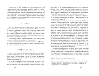 La ortografía de «AMOVREVX» con la «V» en lugar de una «TJ 
crea un vínculo visual y sonoro con la palabra «Dios» en el Arcan 
XVI, La Torre [LA-MAISON-DIEV]. Podría decirse que el sol, q u° 
derrama sus rayos sobre la escena, representa el gran Enamorado cós­mico, 
la divinidad como fuente de amor universal que nos conduce al 
amor consciente e incondicional. El pequeño Eros le sirve de mensa­jero 
y nos sugiere, al estar representado con rasgos de niño, que ese 
amor se renueva constantemente. 
En una lectura 
Esta carta ambigua nos incita a preguntarnos acerca de nuestro 
estado emocional: ¿cómo va nuestra vida afectiva? ¿Estamos en paz o 
en conflicto? ¿Hacemos lo que nos gusta? ¿Qué lugar ocupa el amor 
en nuestra vida? ¿La situación que nos ocupa tiene raíces en el pasa­do? 
¿Cuáles? Uno puede interrogarse sobre el lugar que nos ha sido 
atribuido en la familia, y esforzarse en identificar las proyecciones que 
hacemos en nuestro entorno actual. 
El enamorado será uno de los personajes de la carta, a elegir, cuyas 
relaciones podrán ser comentadas por el consultante. 
Cualquiera que sea la pregunta, será útil recordar que El Enamora­do 
central sigue siendo el sol blanco que irradia iluminando a todos 
los seres vivos sin discriminación. 
Y si El Enamorado hablara... 
«Soy el sol del Arcano, el sol blanco: casi invisible, pero que ilumi­na 
a todos los personajes. Soy ese astro: la alegría de existir y la de que 
el otro exista. Vivo en el éxtasis. Todo me da felicidad: la Naturaleza, 
el universo entero, la existencia del otro bajo todas sus formas, ese 
otro que no es otro que yo. 
Soy la conciencia que brilla como una estrella de luz viva en el cen­tro 
de vuestro corazón. Me renuevo a cada instante, en todo momento 
estoy naciendo. Con cada latido de vuestro corazón, os uno con el uni- 
186 
verso entero. De mí parten los lazos infinitos que os unen con toda la 
creación. ¡Ah, el placer de amar! ¡Ah, el placer de unirme! ¡Ah, el pla­cer 
de hacer lo que me gusta! Mensajero de la permanente imperma­nencia, 
renazco a cada segundo. Soy como un arquero recién nacido 
que lanza flechas hacia todo lo que sus sentidos pueden captar. 
No soy la amabilidad, no soy la ambición del bienestar ni del triun­fo. 
Soy el amor incondicional. Os enseñaré a vivir en la maravilla, el 
reconocimiento, la alegría. 
Cuando penetro en vosotros, como en los personajes del Arcano, 
comunico el amor divino a todas vuestras células. Soplo en vuestra 
mente como un cálido huracán que elimina del lenguaje la crítica, la 
agresión, la comparación, el desprecio y toda la gama de la soberbia 
que separa al espectador del actor. Me insinúo en vuestra energía 
sexual para suavizar cualquier brutalidad, cualquier espíritu de con­quista, 
de posesión. Confiero al placer la delicadeza sublime de un 
ángel que estalla. Cuando me disuelvo en vuestro cuerpo es para des­prenderlo 
de la dictadura de los espejos y los modelos, de la mirada 
de los demás, del dolor de las comparaciones. Le permito vivir su pro­pia 
vida, asumir su luz y su belleza. En el corazón que habito, ahuyen­to 
las ilusiones del niño malquerido. Como la campana de la catedral, 
derramo en la sangre la penetrante vibración del amor, libre de cual­quier 
rencor, de cualquier demanda emocional disfrazada de odio y 
de cualquier envidia, que no es sino la sombra del abandono. Os ini­cio 
al deseo de no obtener nada que no sea también para los demás. 
La isla del "Yo" se transforma en archipiélago. 
Todo contribuye a aumentar mi alegría, incluso lo que interpretáis 
como circunstancias negativas: el luto, la dificultad, la pequenez, los obs­táculos... 
Amo las cosas y los seres como son, con sus infinitas posibilida­des 
de desarrollo. A cada instante los veo y estoy dispuesto a participar 
en su desarrollo, pero también a aceptar que sigan siendo como son.» 
Entre las interpretaciones tradicionales de esta carta: 
Vida social - Alegría - Gustarle a uno lo que hace - Hacer lo que a uno le gusta - 
Nueva unión - Elección que hay que hacer - Placer - Belleza - Amistad - Triangulo 
amoroso - Enamorarse - Conflicto emocional - Separación - Disputa - Terreno 
incestuoso - Hermanos - Ideal y realidad - Primeros pasos en la alegría de vivir - 
Amor consciente - La vía de la belleza 
187 
 