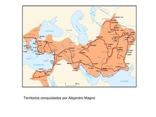 Territorios conquistados por Alejandro Magno
 