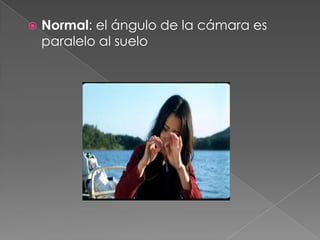 Normal: el ángulo de la cámara es paralelo al suelo