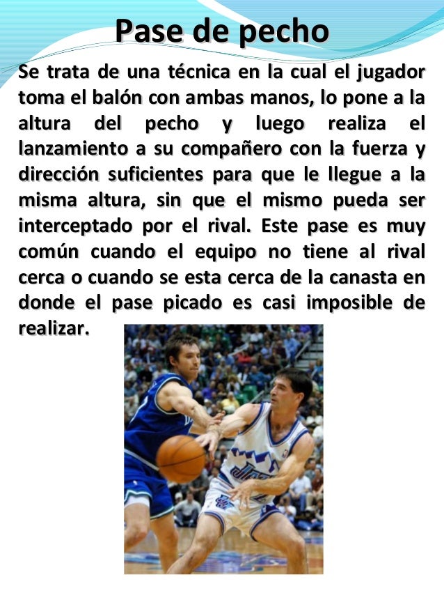 Fundamentos Técnicos del Baloncesto