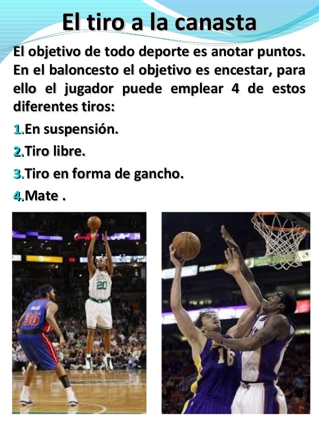 Fundamentos Técnicos del Baloncesto