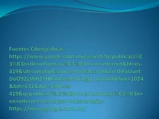 Alejandro publicacion en internet