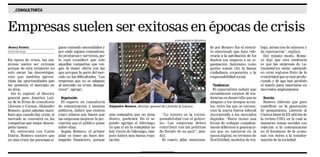 Entrevista de Alejandro Romero en Listín Diario