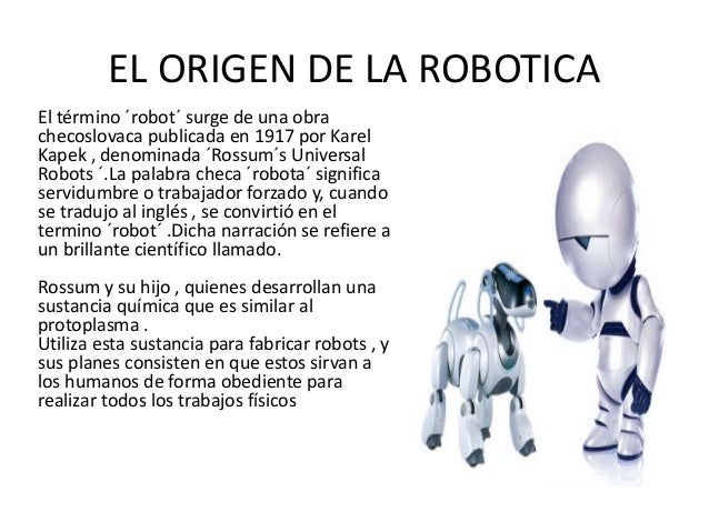 De Donde Surge La Palabra Robot