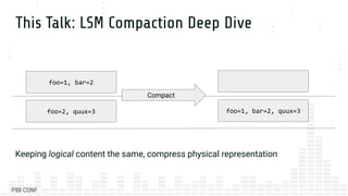 Just In Time LSM Compaction by Aleksei Kladov | PDF
