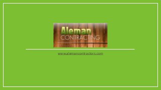 www.alemancontractors.com 
 