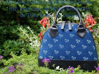 Blaudruck/Modrotisk/Kékfestés/Modro
tlač, Impressão de Blocos Resistentes
de Tinta Índigo na Europa
 