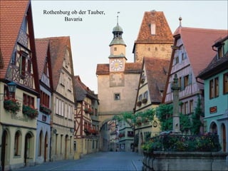 Rothenburg ob der Tauber, Bavaria 