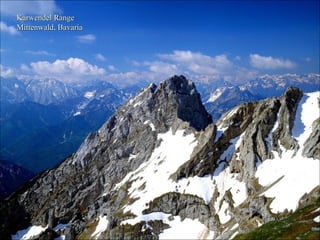 Karwendel Range Mittenwald, Bavaria 