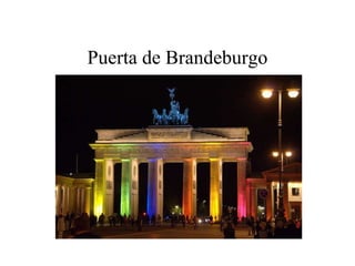 Puerta de Brandeburgo 