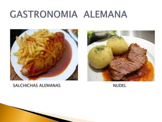 SALCHICHAS ALEMANAS NUDEL 
 