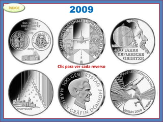 ÍNDICE
                   2009


         A               D                F




             Clic para ver cada reverso




         G               J
 