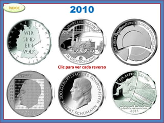 ÍNDICE
                   2010


         A               D                F




             Clic para ver cada reverso




         G               J
 