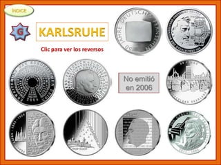 ÍNDICE




         KARLSRUHE
         Clic para ver los reversos



                                      No emitió
                                      en 2006
 